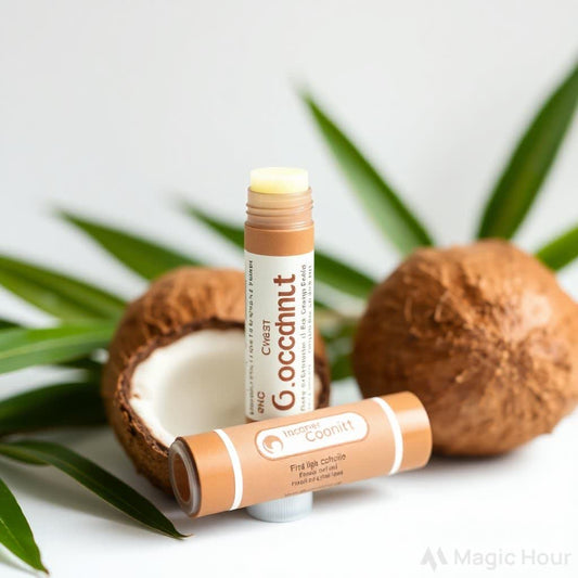Pure Aura Organic Coconut Lip Balm
