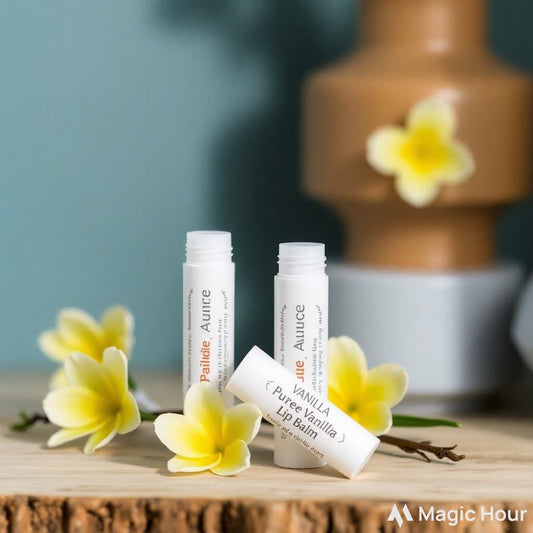 Pure Aura Organic Vanilla Lip Balm